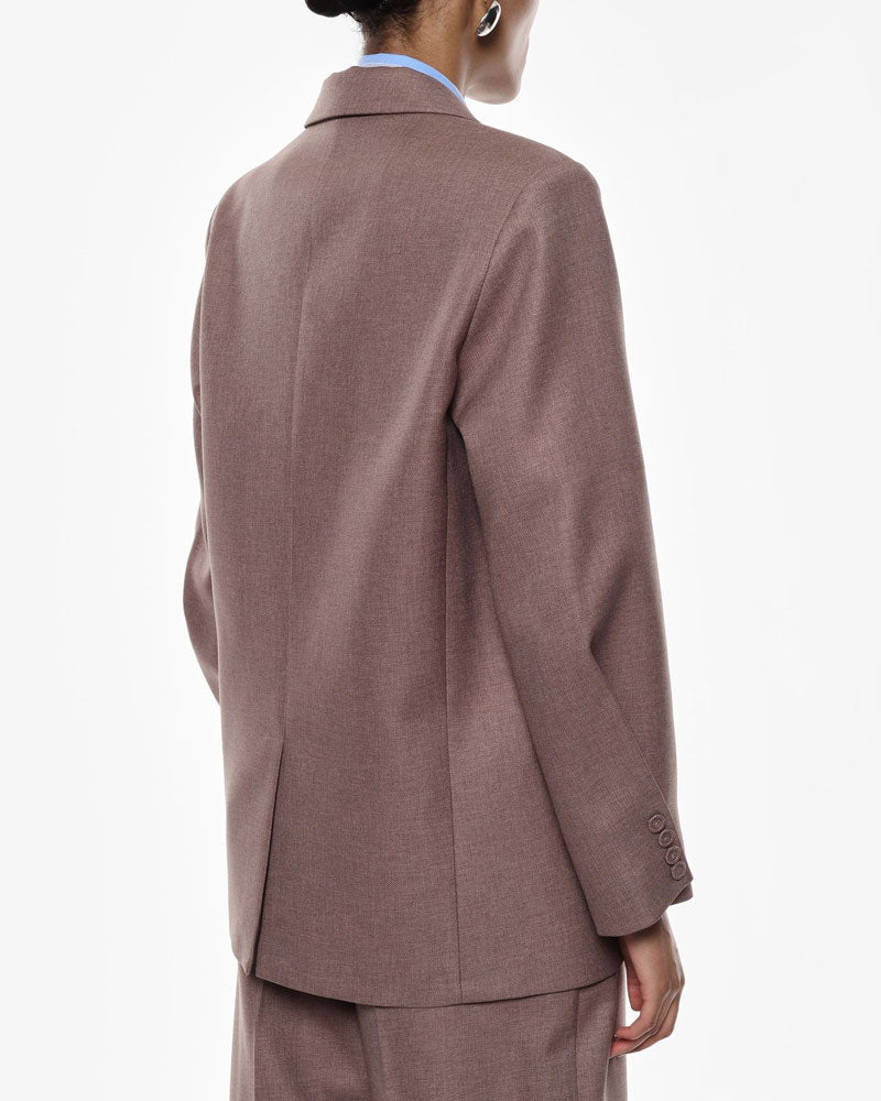 Imperial Blazer Monopetto Regular-Fit con Tasche Colore Tortora