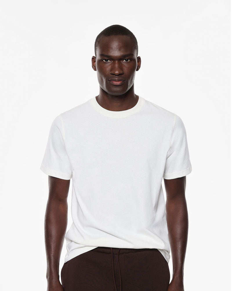 Imperial T-Shirt Basic da Uomo Colore Bianco