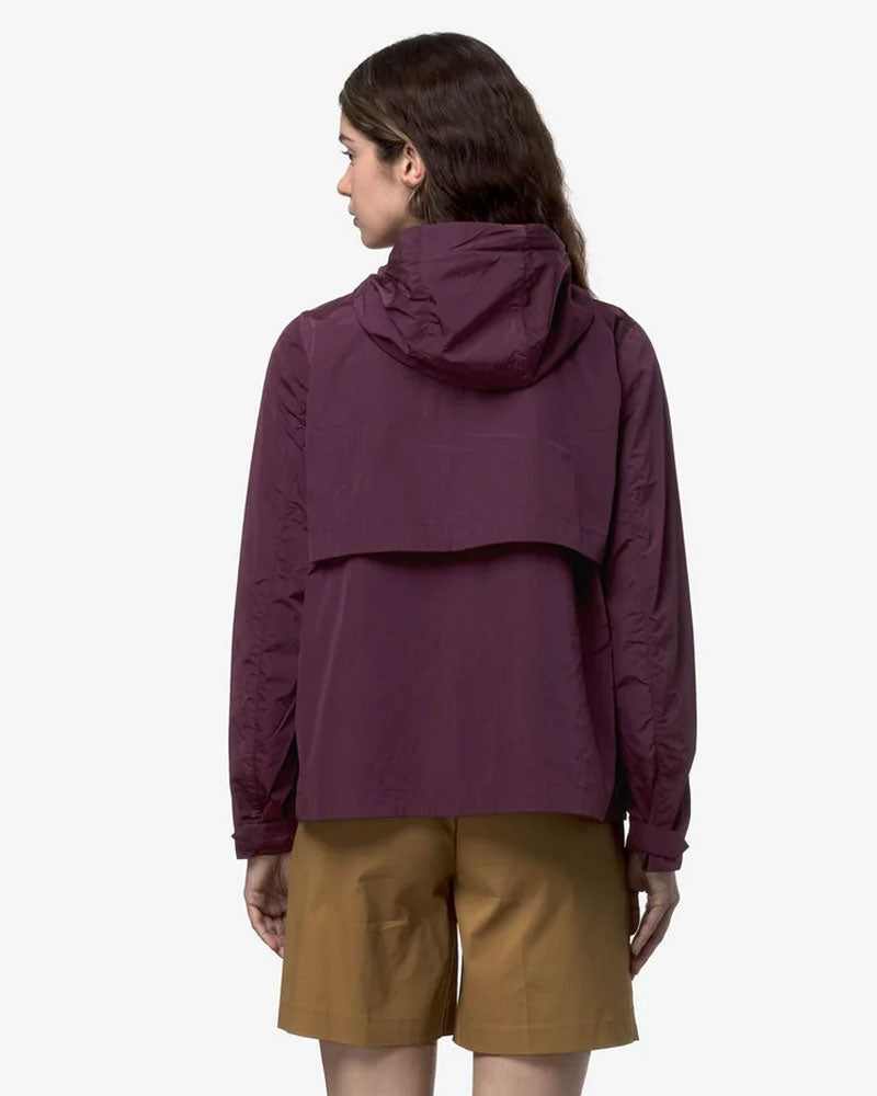 K-Way Giacca Sophile Satin Glass Colore Mauve