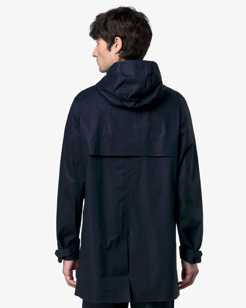 K-Way Giacca Tommy Cotton 3 Layers Colore Blu Navy