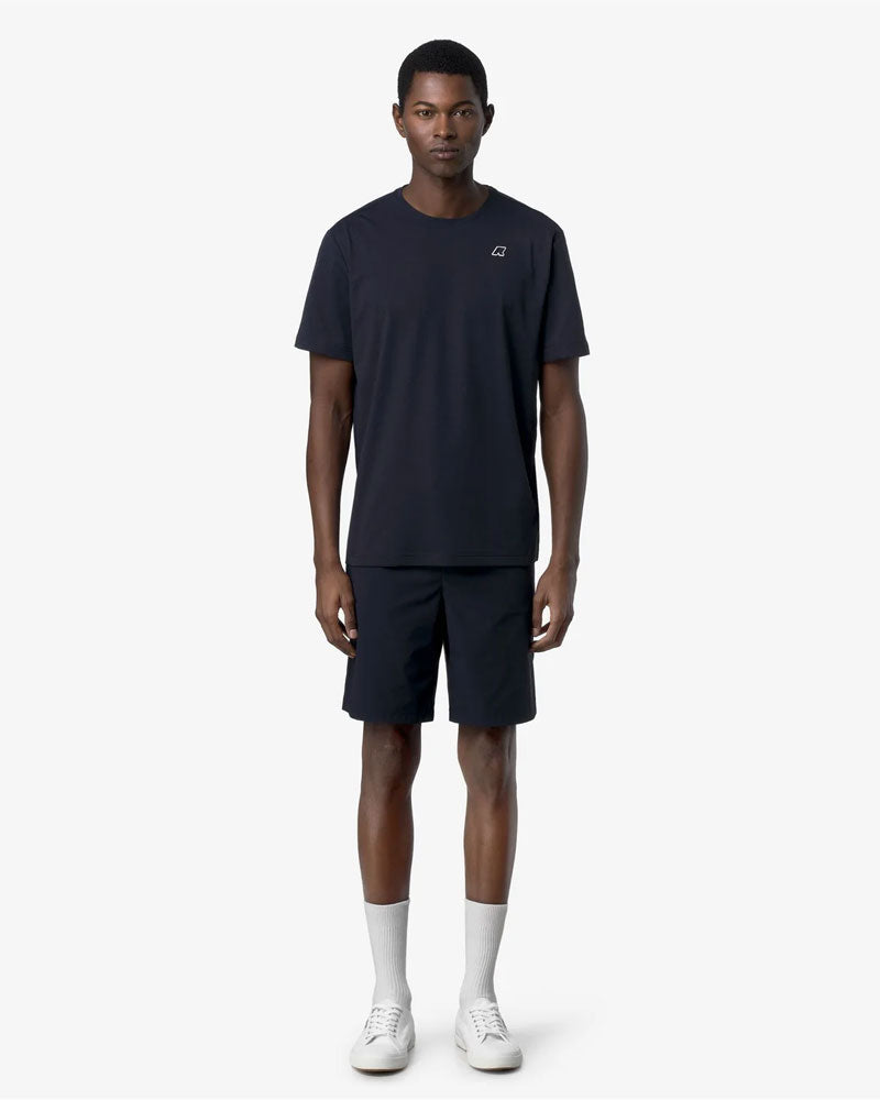 K-Way T-Shirt Sergine Travel Colore Blu Scuro