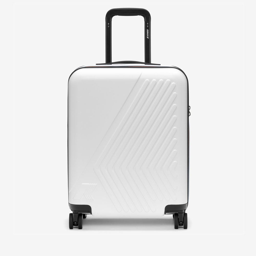 K-Way Trolley Eudoxie Small Colore Bianco