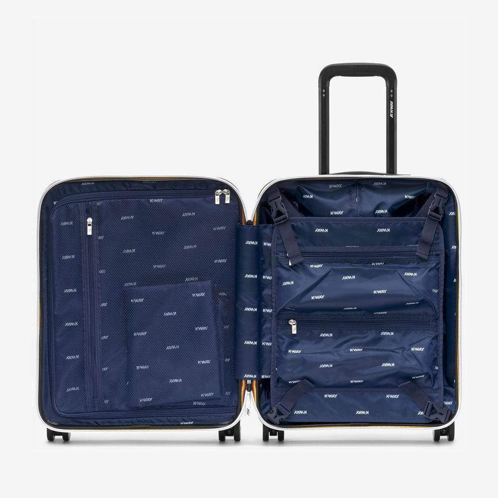 K-Way Trolley Eudoxie Small Colore Rosa Geranio