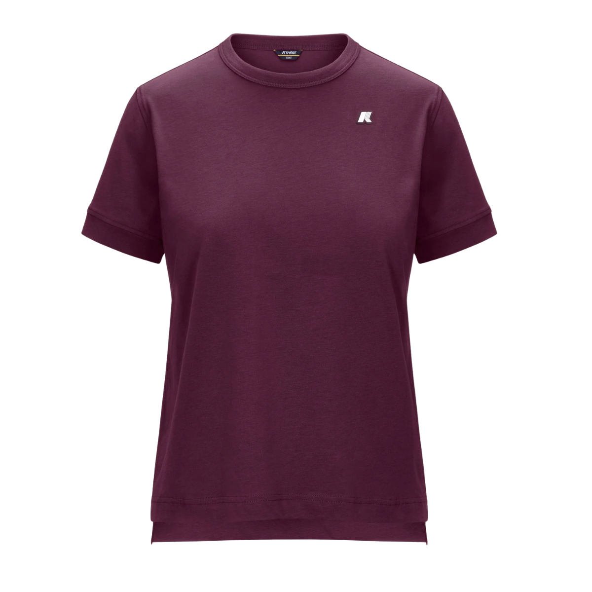 K-Way Emel  T-shirt Donna Colore Prugna