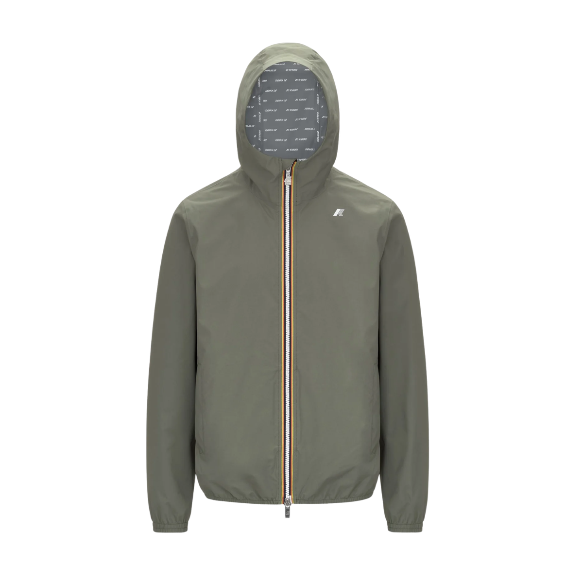 K-Way Jack Stretch Dot Giacca Uomo Colore Verde Light