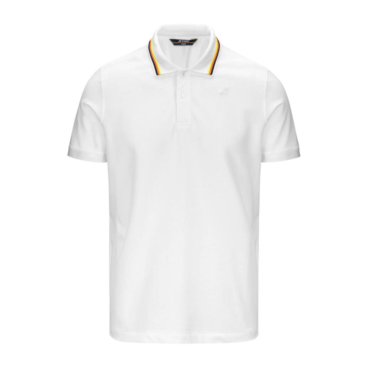 K-Way Jud Pique Slim Polo Uomo Colore Bianco