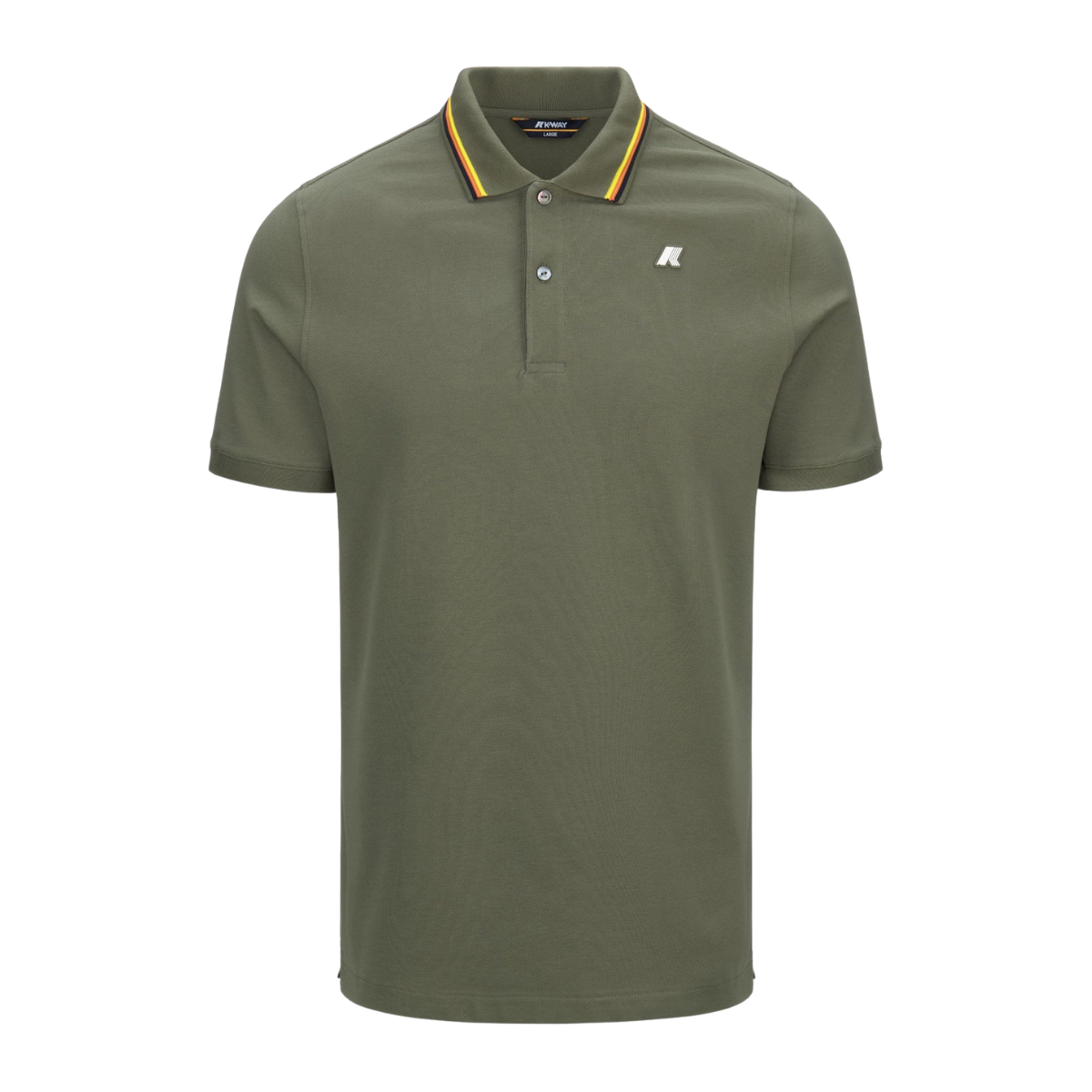 K-Way Jud Pique Slim Polo Uomo Colore Verde Light