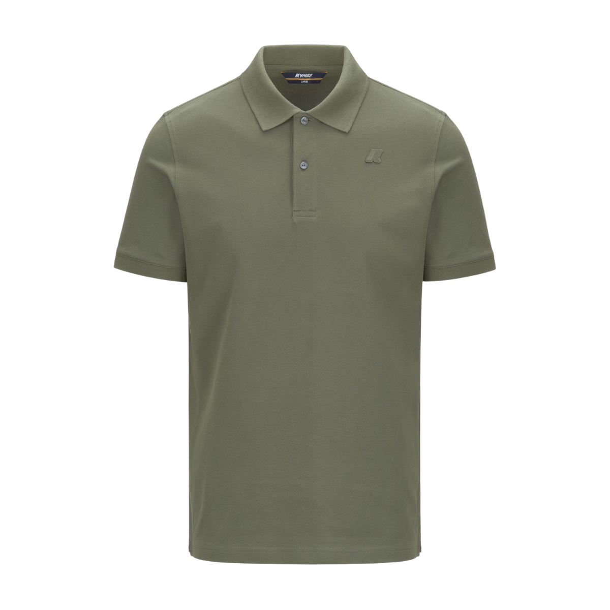 K-Way Polo Amedee Pique Slim Colore Verde Light