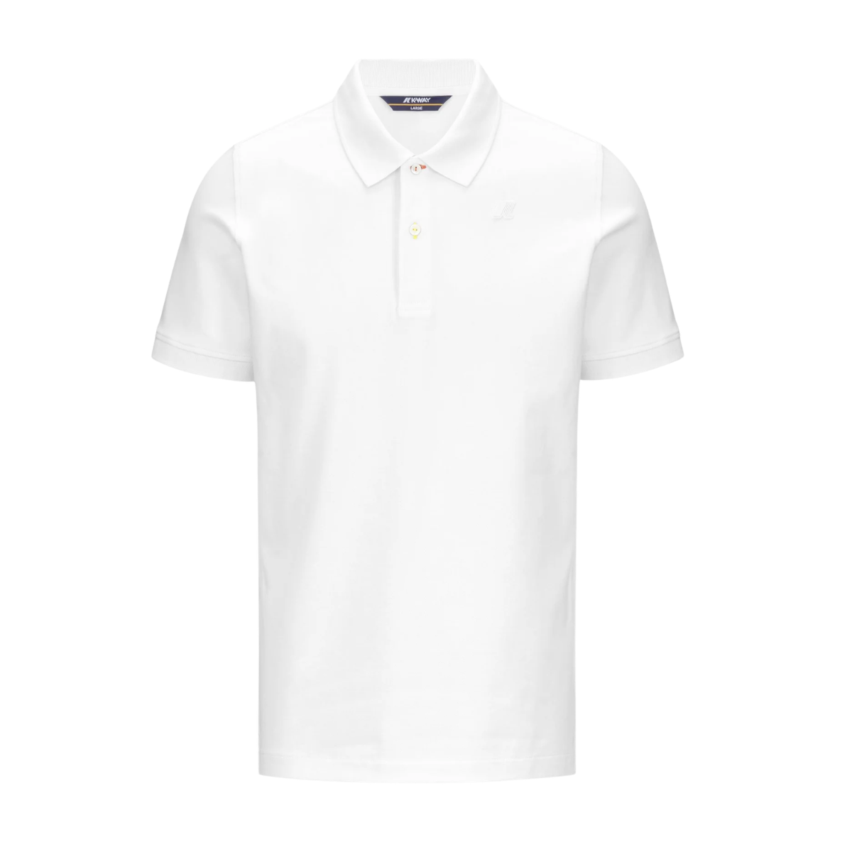 K-Way Polo Vinnie Pique Slim  Colore Bianco