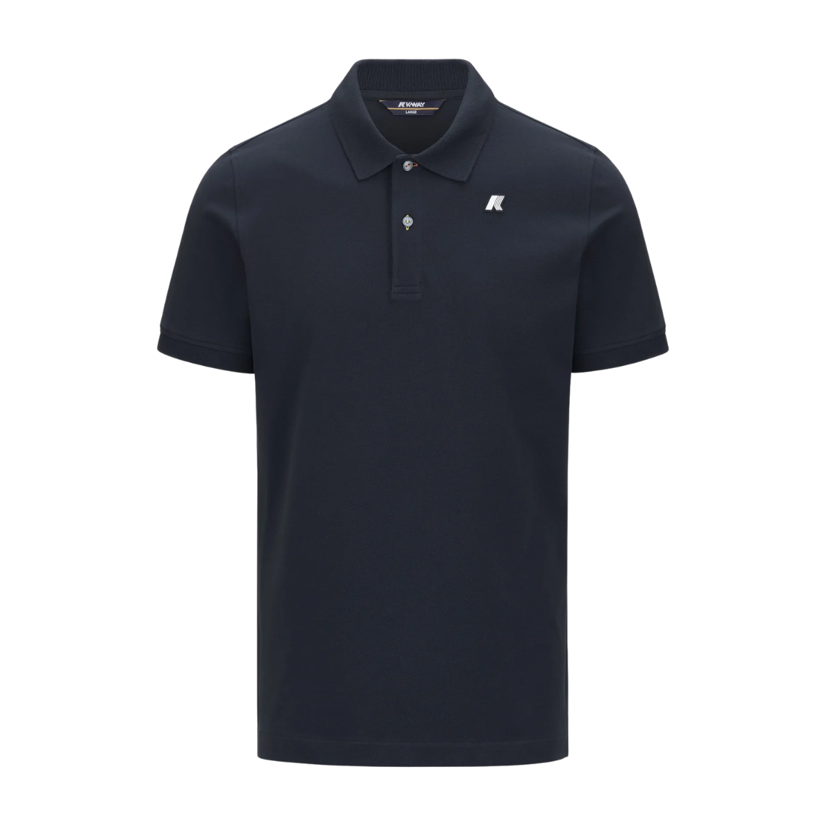 K-Way Polo Vinnie Pique Slim  Colore Blu