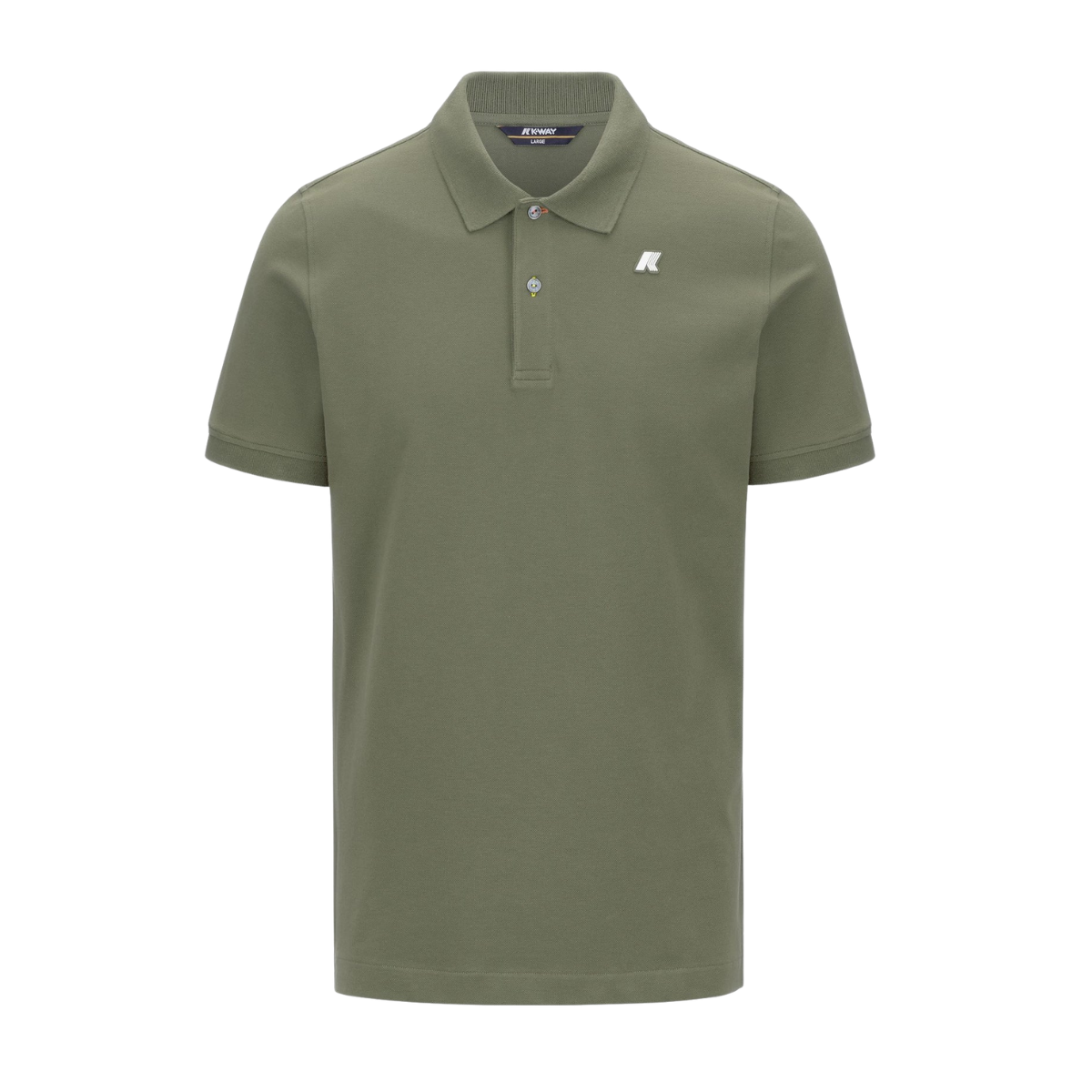 K-Way Polo Vinnie Pique Slim  Colore Verde Light