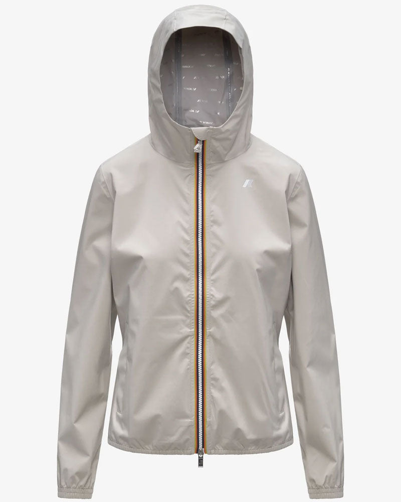K-way Giacca Lil 2.0 Stretch Dot da Donna Colore Beige