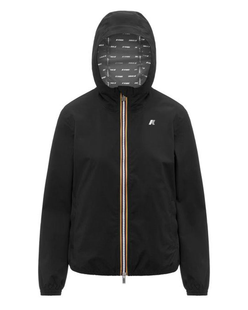K-way Giacca Lil 2.0 Stretch Dot da Donna Colore Nero