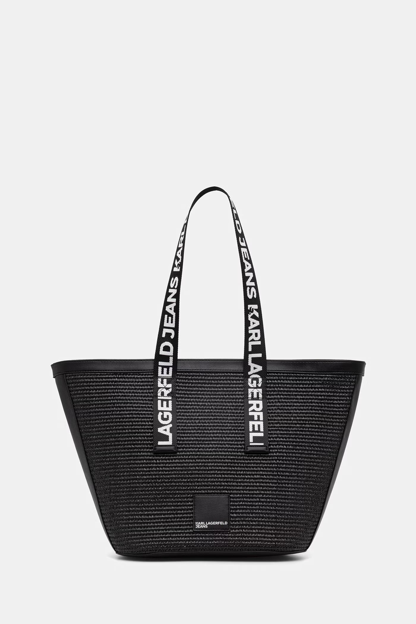 Karl Lagerfeld Jeans Borsa Shopper da Donna in Rafia
