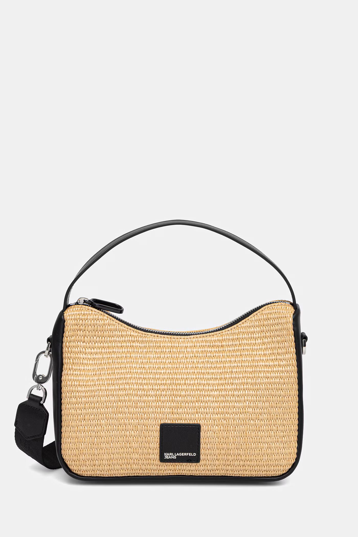 Karl Lagerfeld Jeans Borsa a Tracollo da Donna Intrecciata