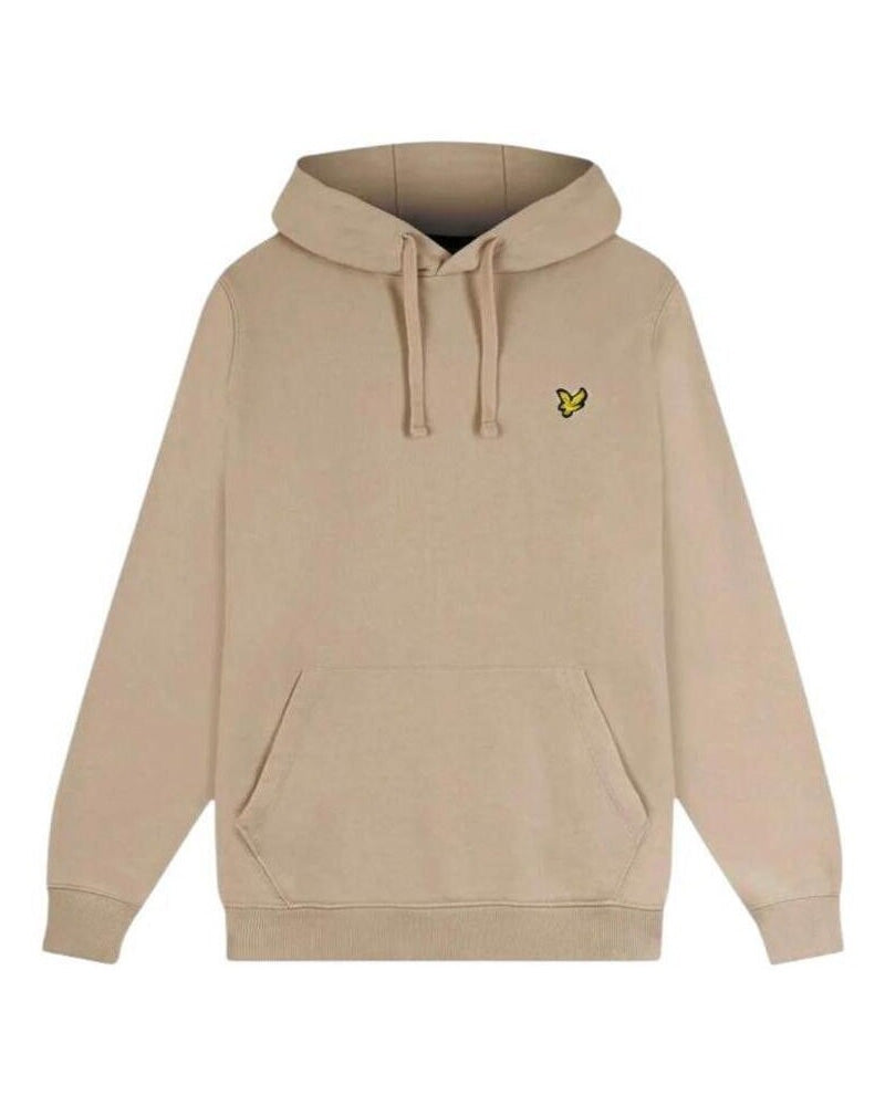 Lyle & Scott Felpa con Logo e Cappuccio da Uomo Colore Cammello