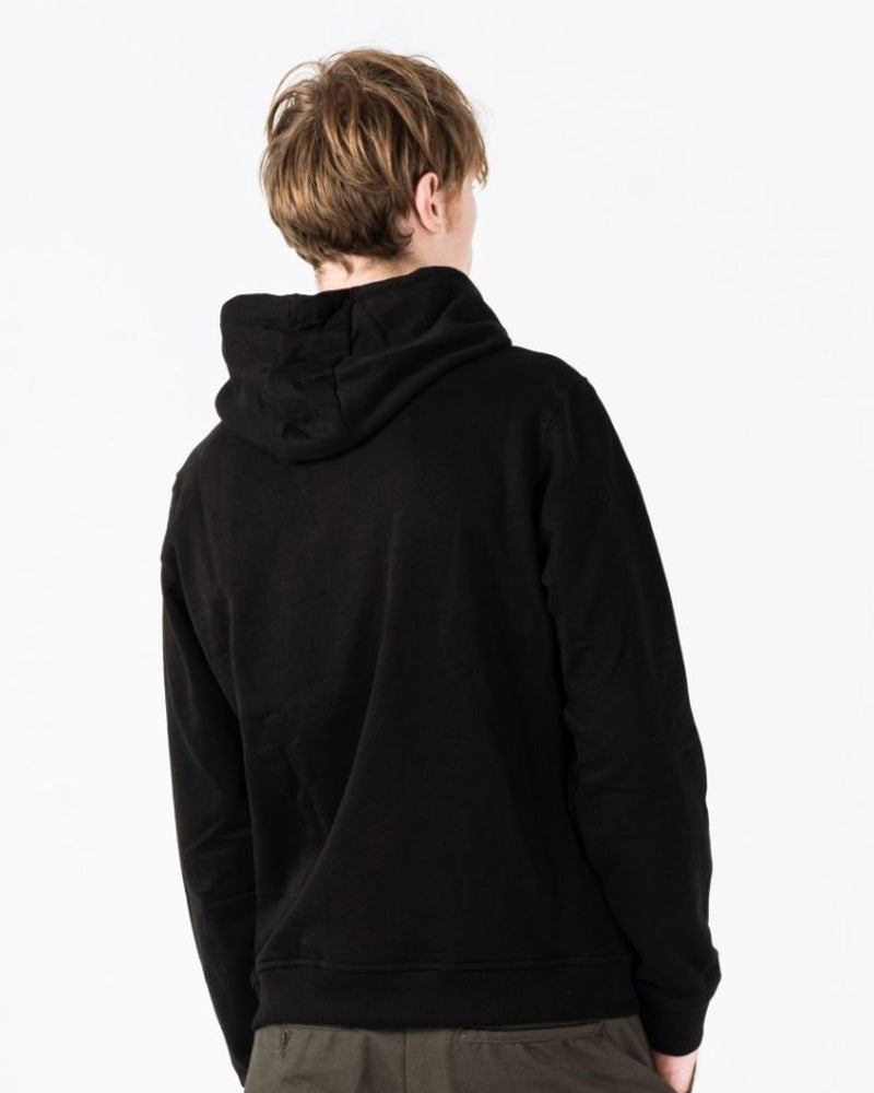 Lyle & Scott Felpa con Logo e Cappuccio da Uomo Colore Nero