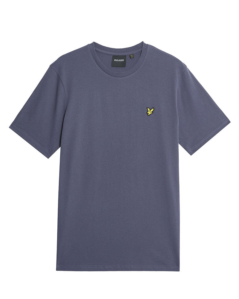 Lyle & Scott T-Shirt Girocollo in Cotone Colore Grigio
