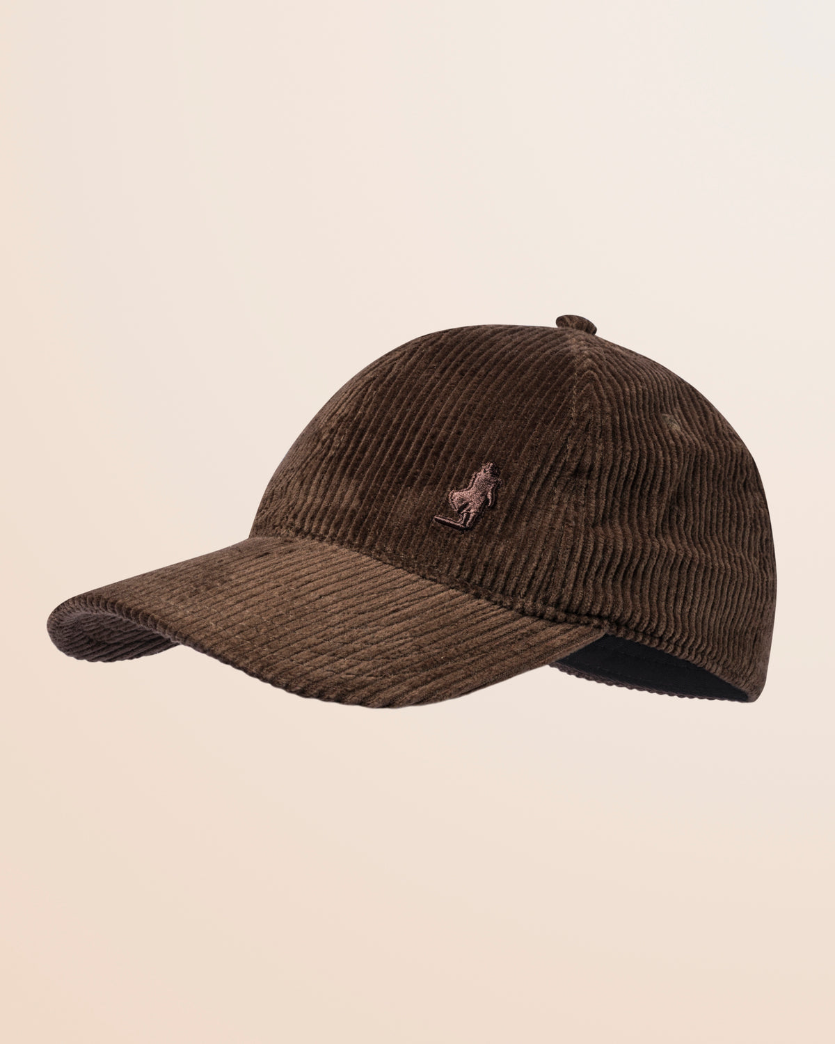 Mcs Cappellino Uomo in Velluto a Coste Colore Marrone