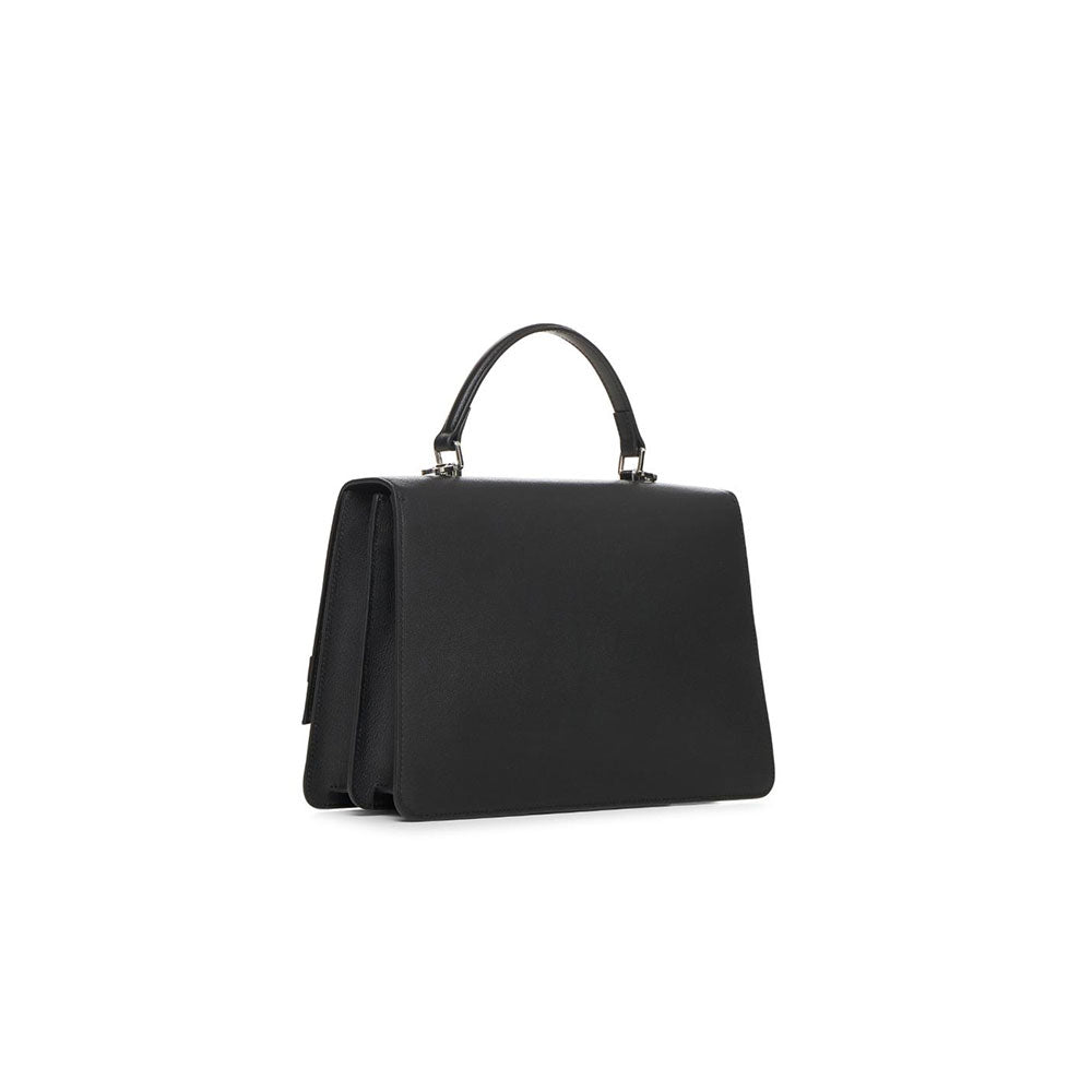 Richmond Borsa con Tracolla Logo Silver Colore Nero