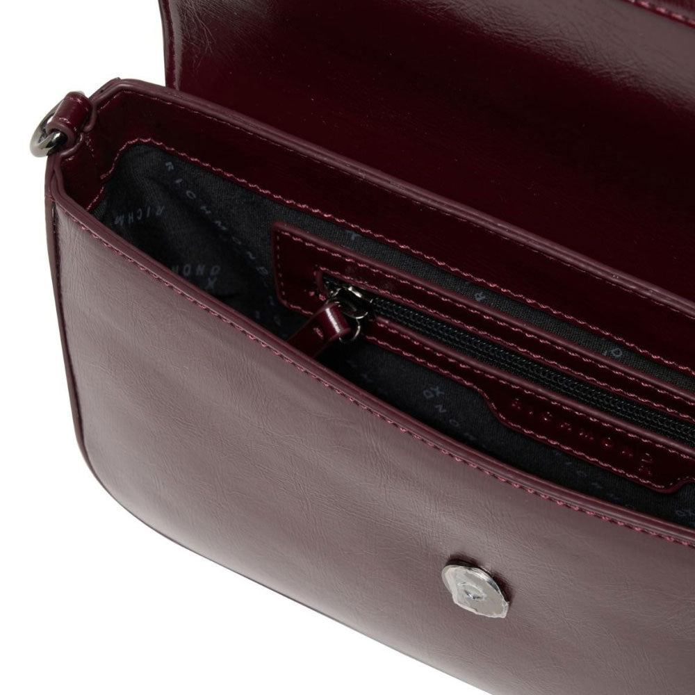 Richmond Borsa con Tracolla e Logo Colore Borgogna