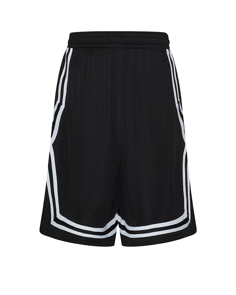 Richmond X Bermuda Sport in Tessuto Tecnico Colore Nero/Bianco