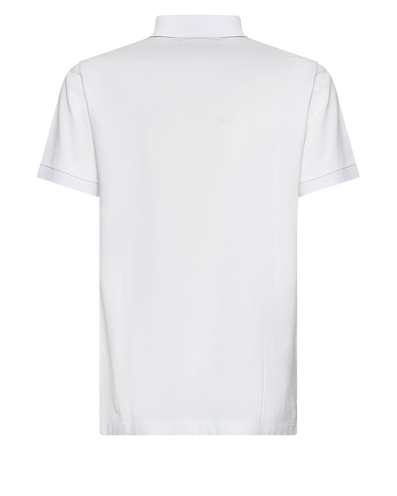 Richmond X Polo Tinta Unita con Logo da Uomo Colore Bianco