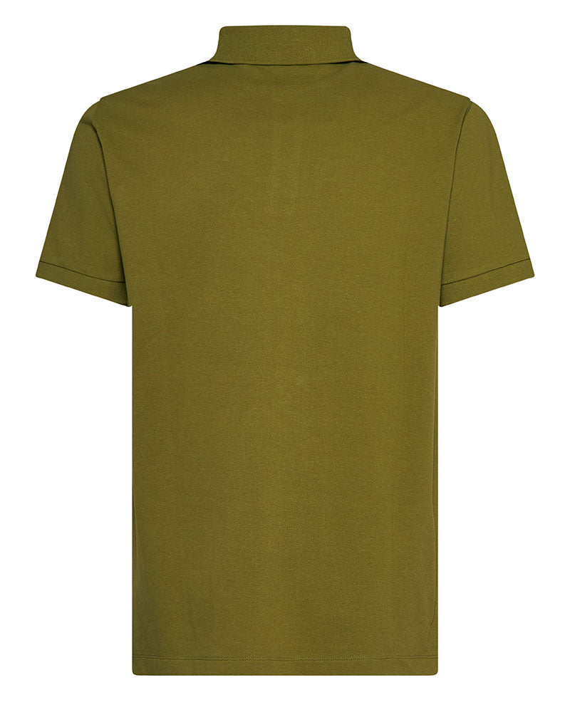 Richmond X Polo Tinta Unita con Logo da Uomo Colore Verde