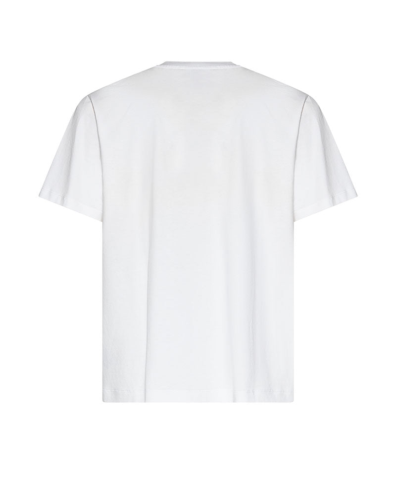 Richmond X T-Shirt con Logo Centrale da Uomo Colore Bianco
