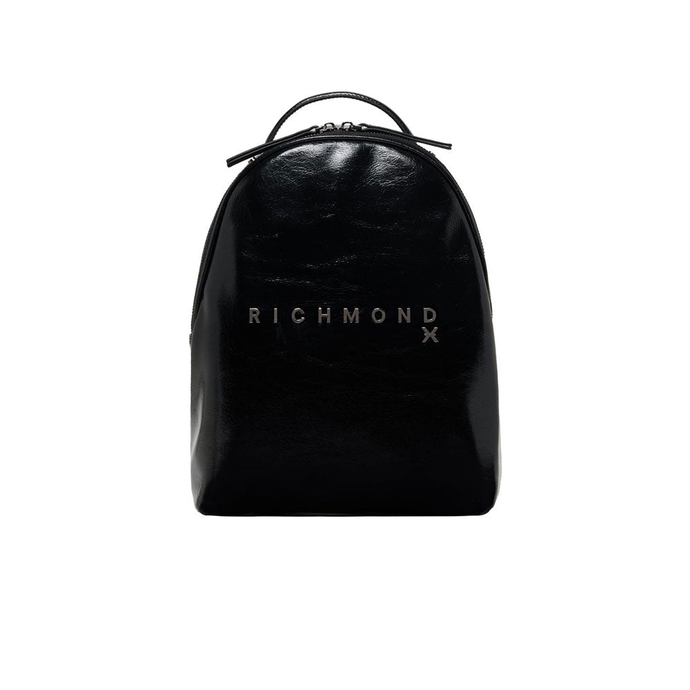 Richmond Zainetto Lucido con Logo da Donna Colore Nero