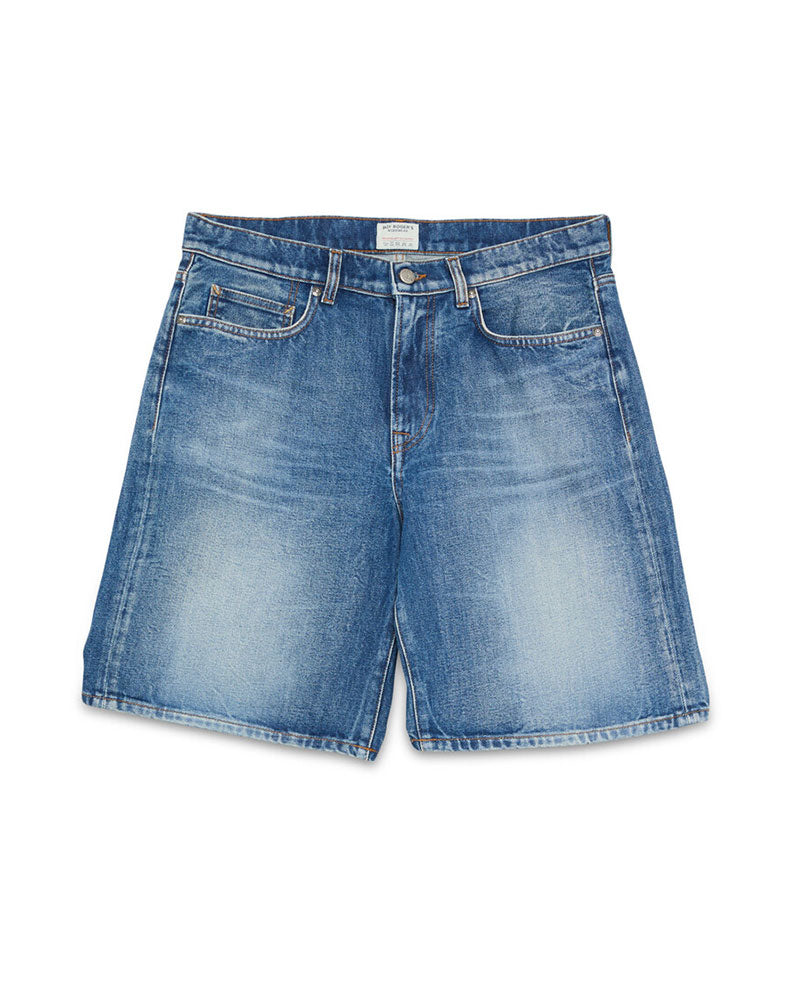 Roy Roger's Bermuda in Denim Colore Blu