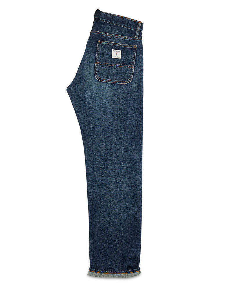 Roy Roger's Jeans con Risvolto in Denim Colore Blu