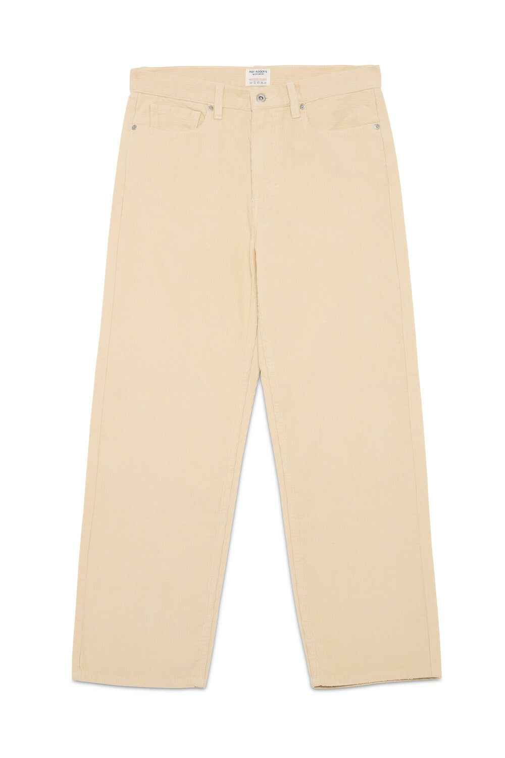 Roy Roger’s Pantaloni in Velluto a Coste Colore Beige