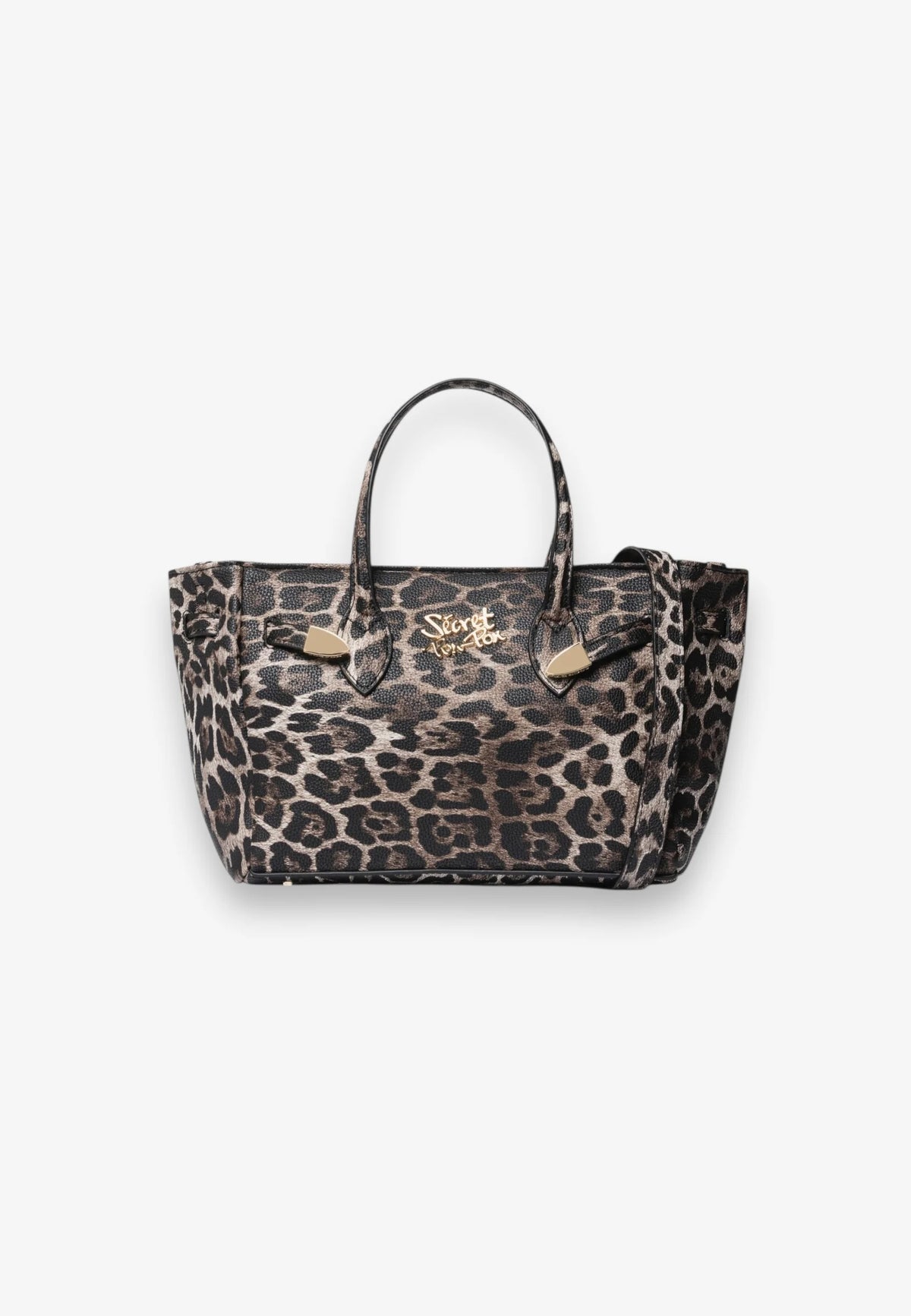 Secret Pon Pon Borsa Jane Tote Medium Animalier Leopardata