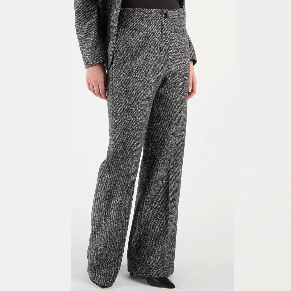 Seventy Venezia Pantalone Ampio con Bottone da Donna Colore Grigio