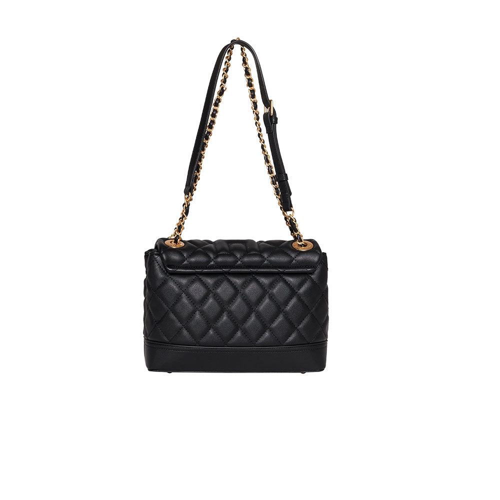 Silvian Heach Borsa Trapuntata con Charm Colore Nero