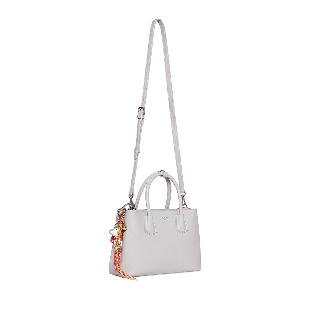 Silvian Heach Borsa con Charm e Tracolla Colore Ghiaccio