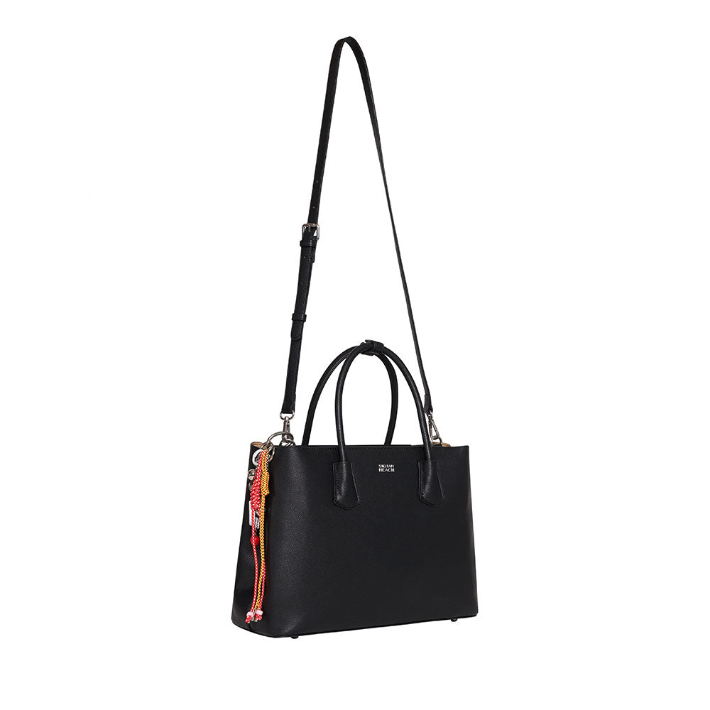 Silvian Heach Borsa con Charm e Tracolla Colore Nero