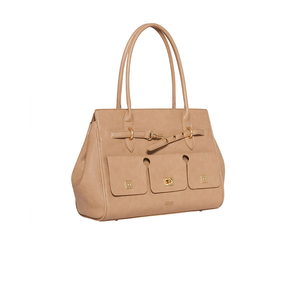 Silvian Heach Borsa con Ganci Colore Beige