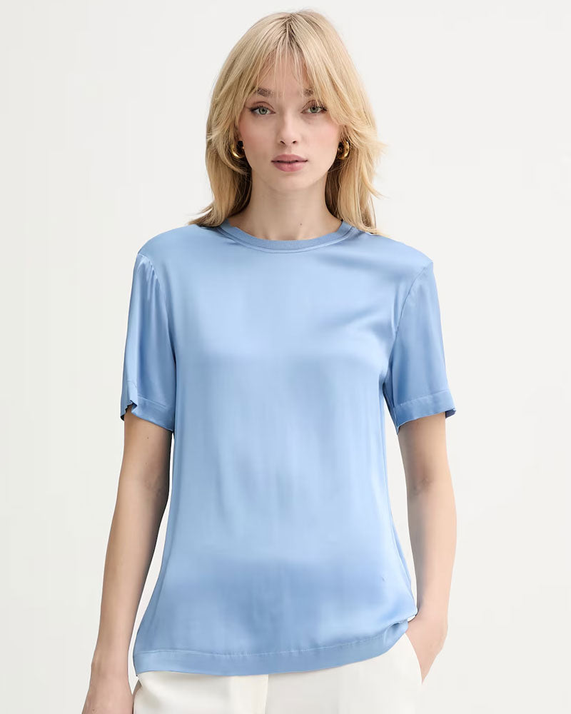 Silvian Heach Camicetta Resana da Donna Colore Blu