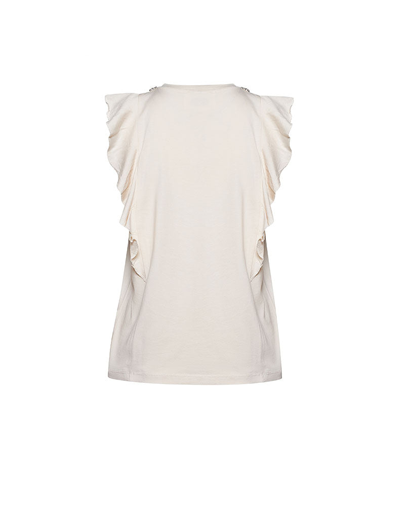 Silvian Heach Camicia Giromanica da Donna Colore Bianco