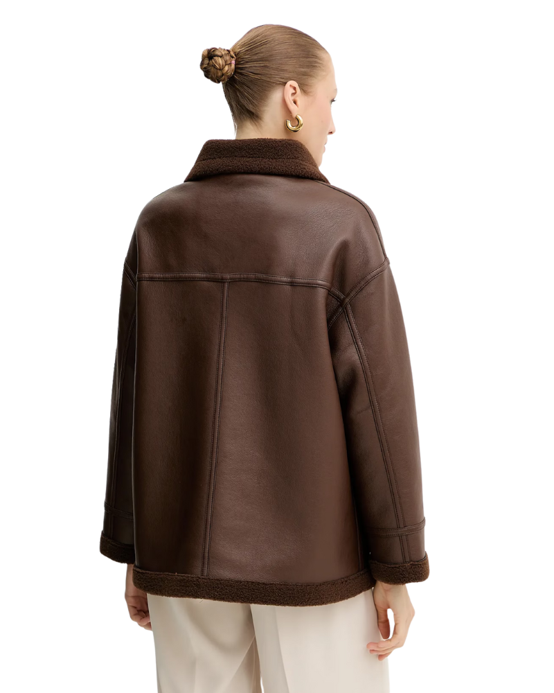 Silvian Heach Cappotto Colore Marrone