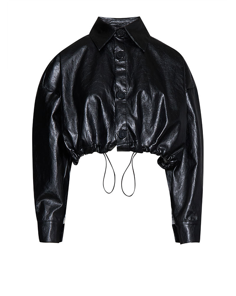 Silvian Heach Giacca Crop Brendyn Colore Nero