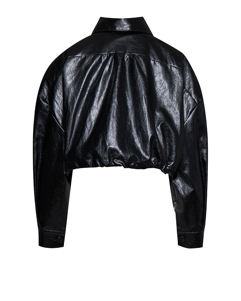 Silvian Heach Giacca Crop Brendyn Colore Nero