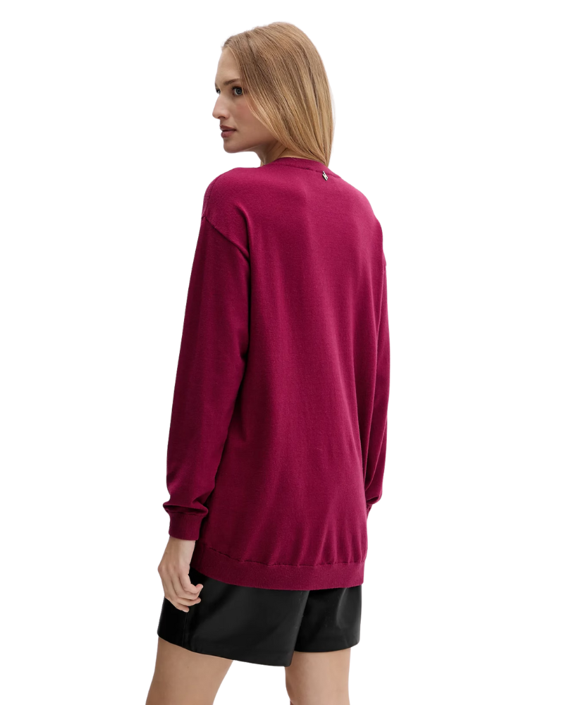 Silvian Heach Maglione Benitez Colore Porpora 