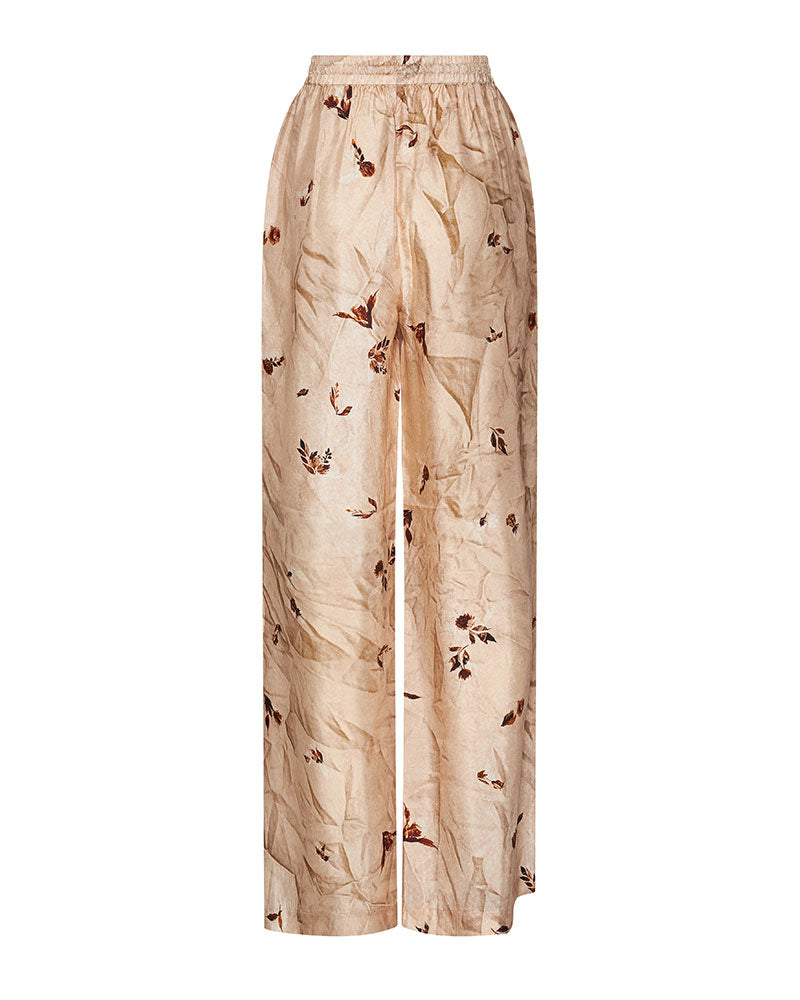 Silvian Heach Pantaloni con Elastico Fantasia Floreale