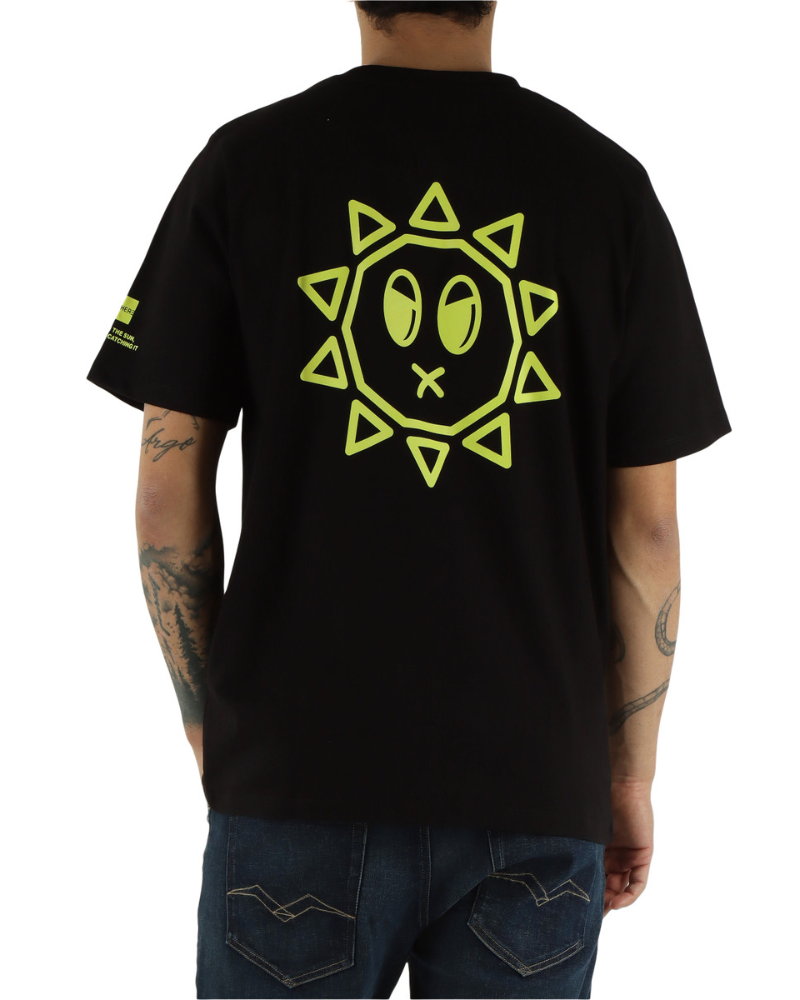 Outhere T-Shirt in Cotone Aris Nera
