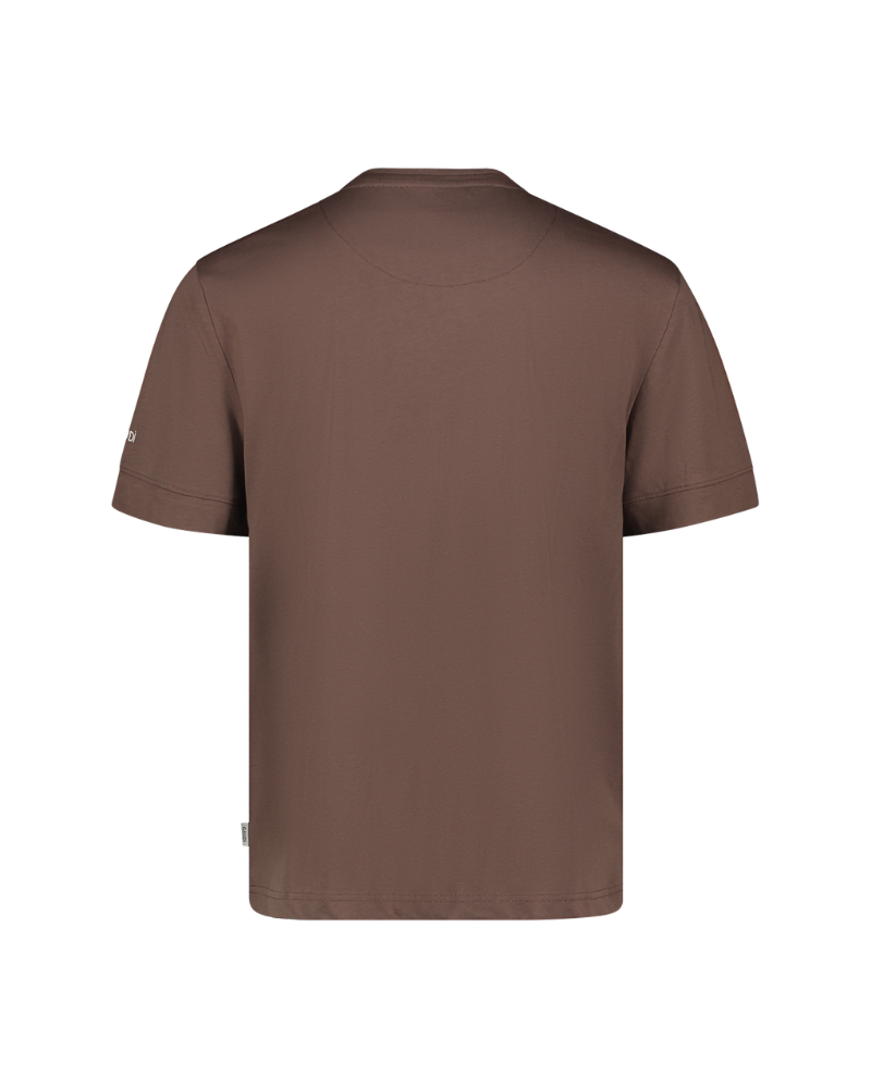 Gaudì T-Shirt Uomo  con Scollo a V Colore Marrone