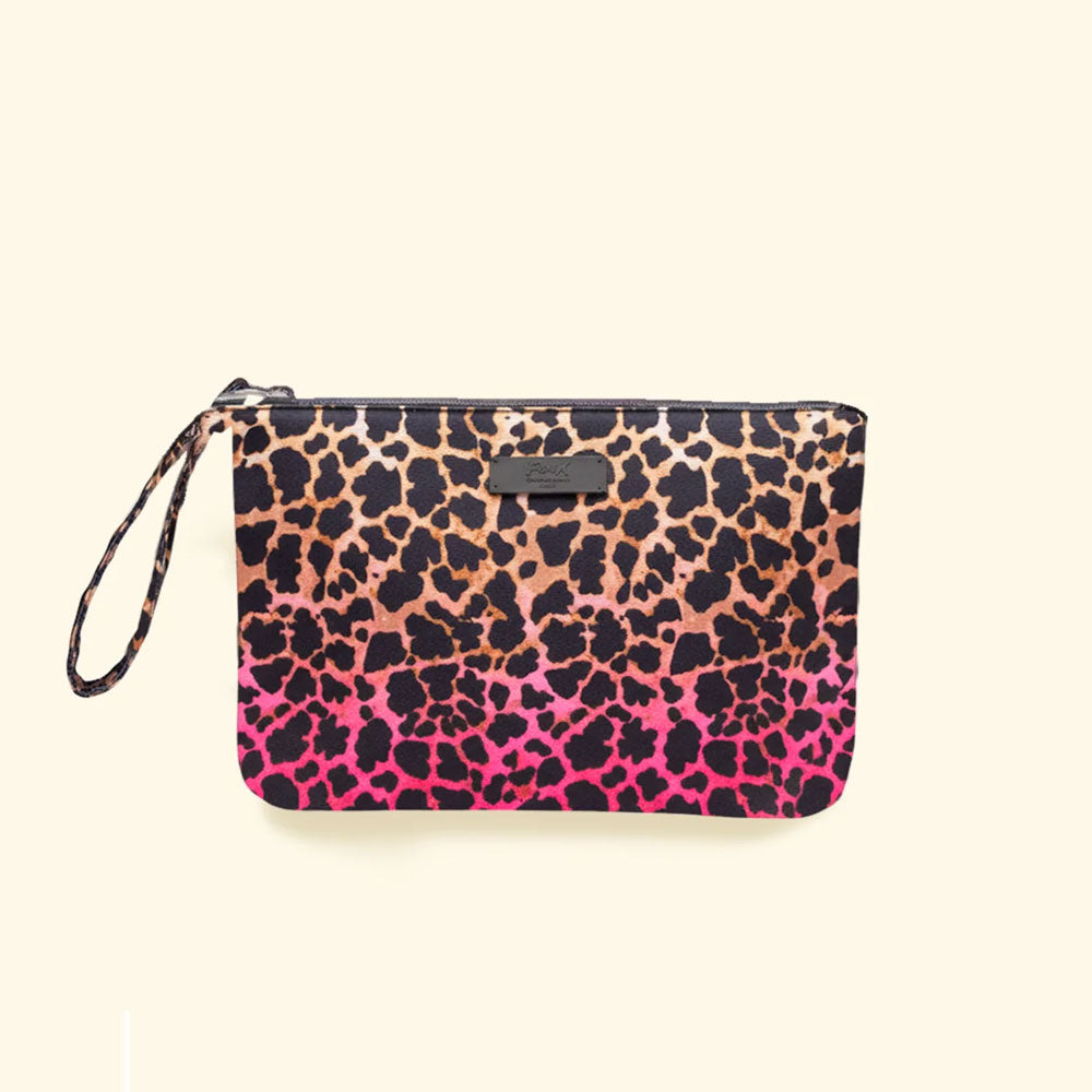 F**k Pochette Mini Fantasia Colore Animalier Rosa