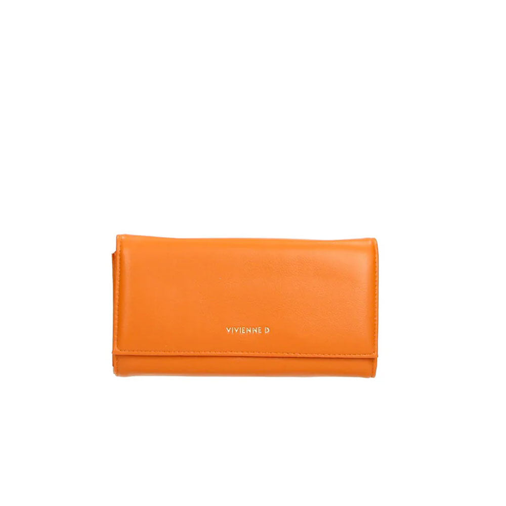 Vivienne D Portafoglio Daisy Romantic Colore Arancio